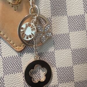 Luxury Inspired Keychain Purse Charm